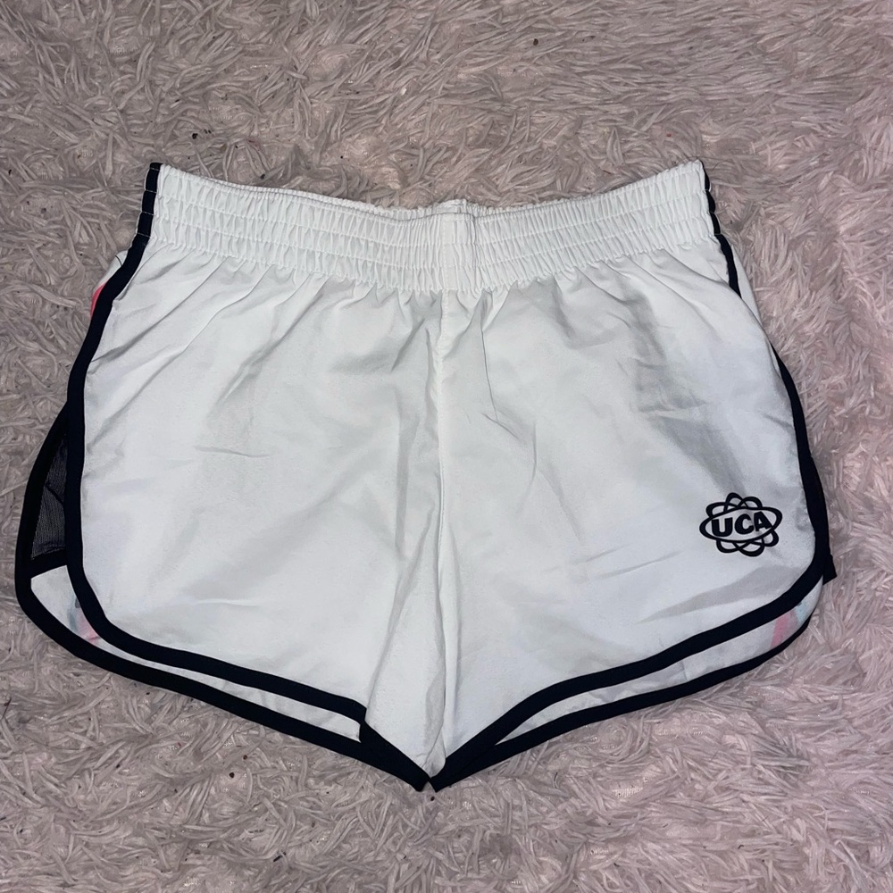 white uca nationals shorts